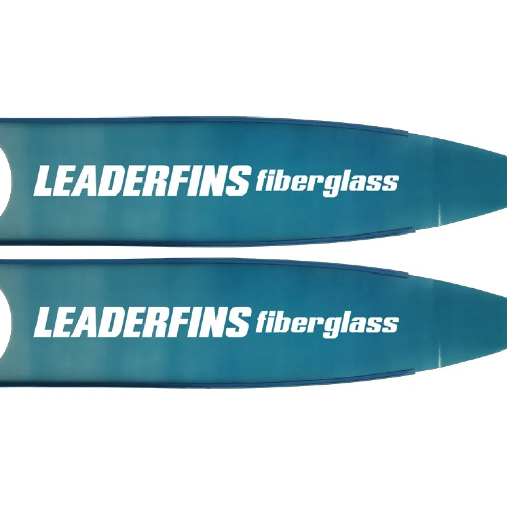 LEADERFINS Bi-Palme^Palmes Blue Ice Fibre Blue