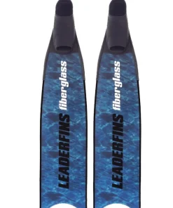 LEADERFINS Bi-Palme^Palmes Camouflage Fibre Blue