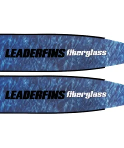 LEADERFINS Bi-Palme^Palmes Camouflage Fibre Blue