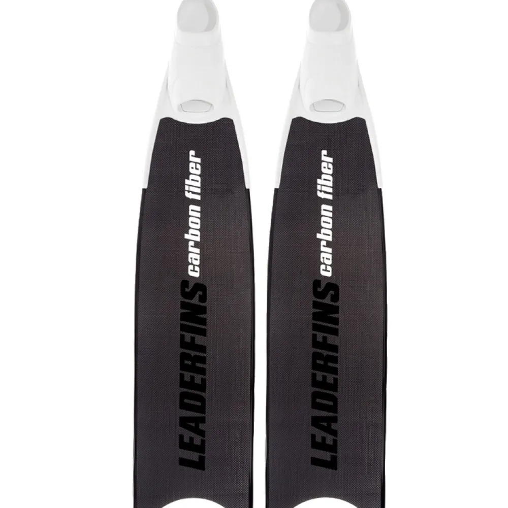 LEADERFINS Palmes Carbone Black & White