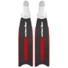 LEADERFINS Bi-Palme^Palmes Carbone Red & White