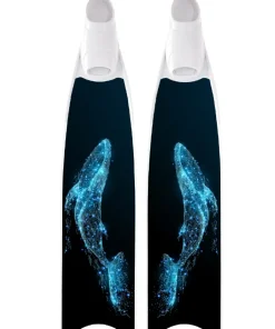 LEADERFINS Bi-Palme^Palmes Carbone Baleine