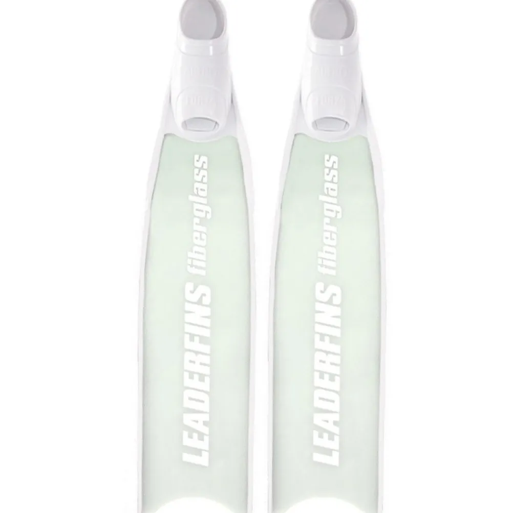 LEADERFINS Palmes Ice Fibre White