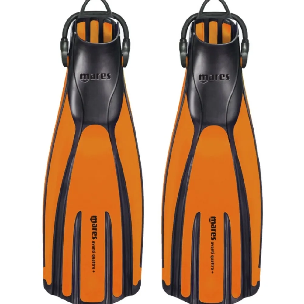 MARES Palmes Réglables Avanti Quattro + Orange