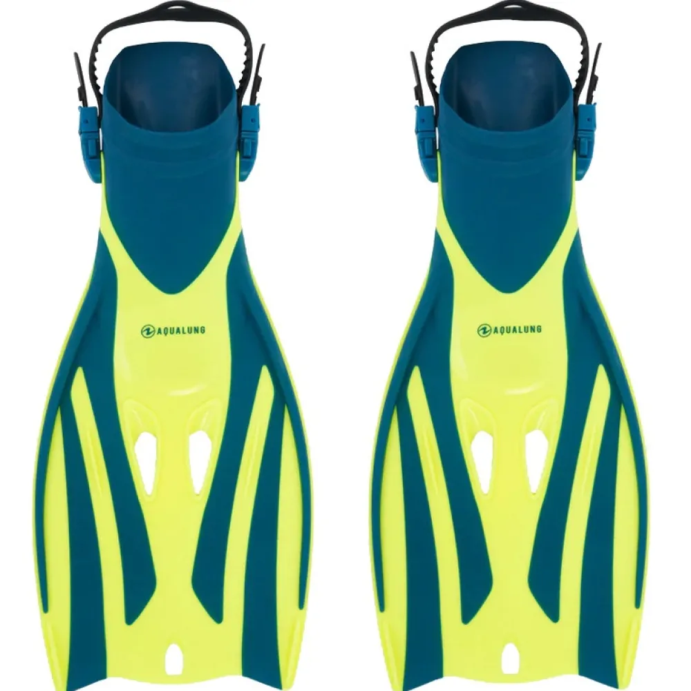 AQUALUNG Palmes Snorkeling|Palmes Réglables^Palmes réglables Snorkeling Fizz - Petrole