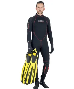 SEAC SUB Palmes Propulsion sling strap Jaune