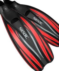 SEAC SUB Palmes Chaussantes^Palmes Seac-Sub F-100 Pro Red