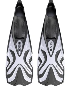 SEAC SUB Palmes Snorkeling Azzurra Blanc
