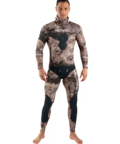 SEAC SUB Chasse Sous Marine^Pantalon Homme Gannet Marron - 5 mm - Taille XX LOCCASION GRADE A