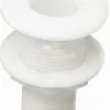 PLASTIMO Passe-coque avec collerette flush blanc 1/2"