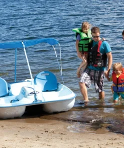 PELICAN SPORT Pédalo^Pedalo bateau à pédales Pelican Rainbow DLX Bleu