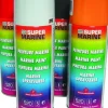 SUPER MARINE Peinture Bateau^Peinture teinte Honda hors bord aérosol 400ml - Gris