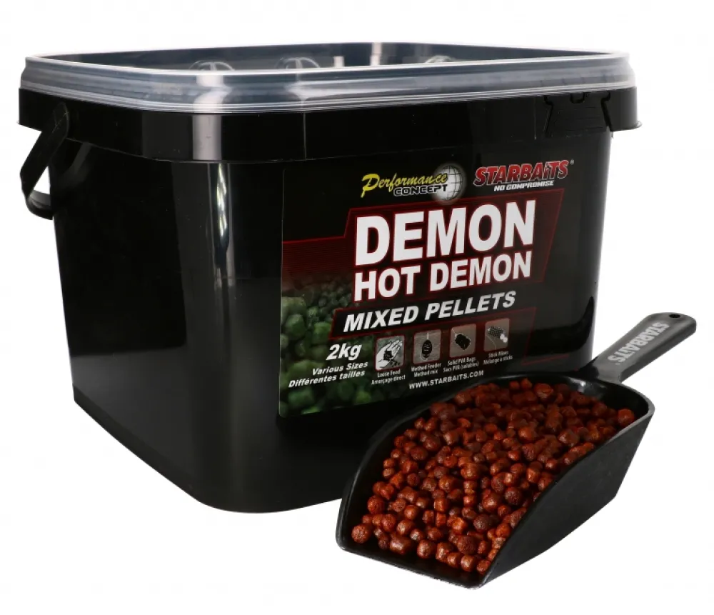 STARBAITS Pellets Performance Concept Demon Hot Demon - 2kg