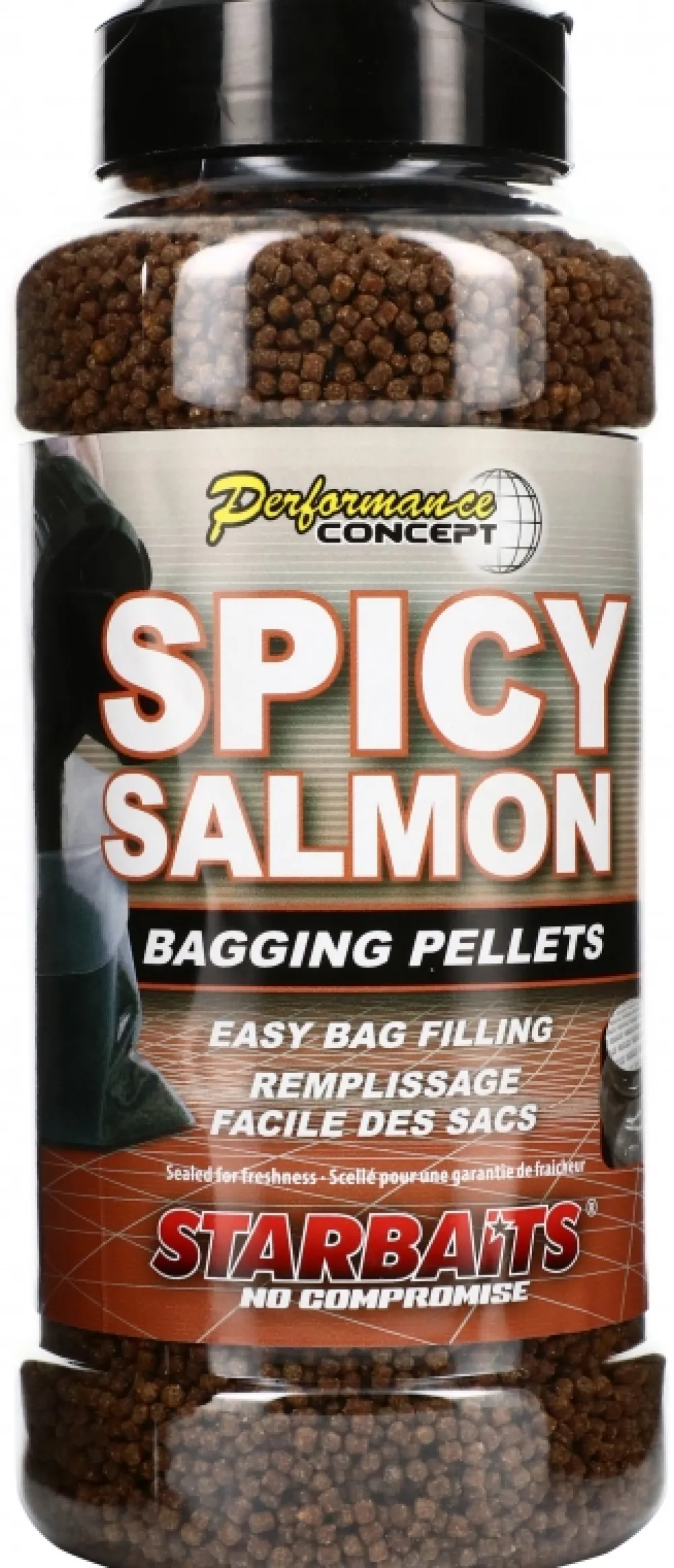 STARBAITS Appâts Carpe|Appat De Pêche^Pellets Performance Concept Spicy Salmon Bagging Pellets - 700gr