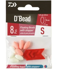 DAIWA Perles D-Bead Ovale Flottante autobloquantes