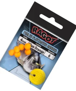 RAGOT Accessoires Pêche|Accessoires De Montage Surfcasting^Perles Flottantes Rondes Fluo Orange
