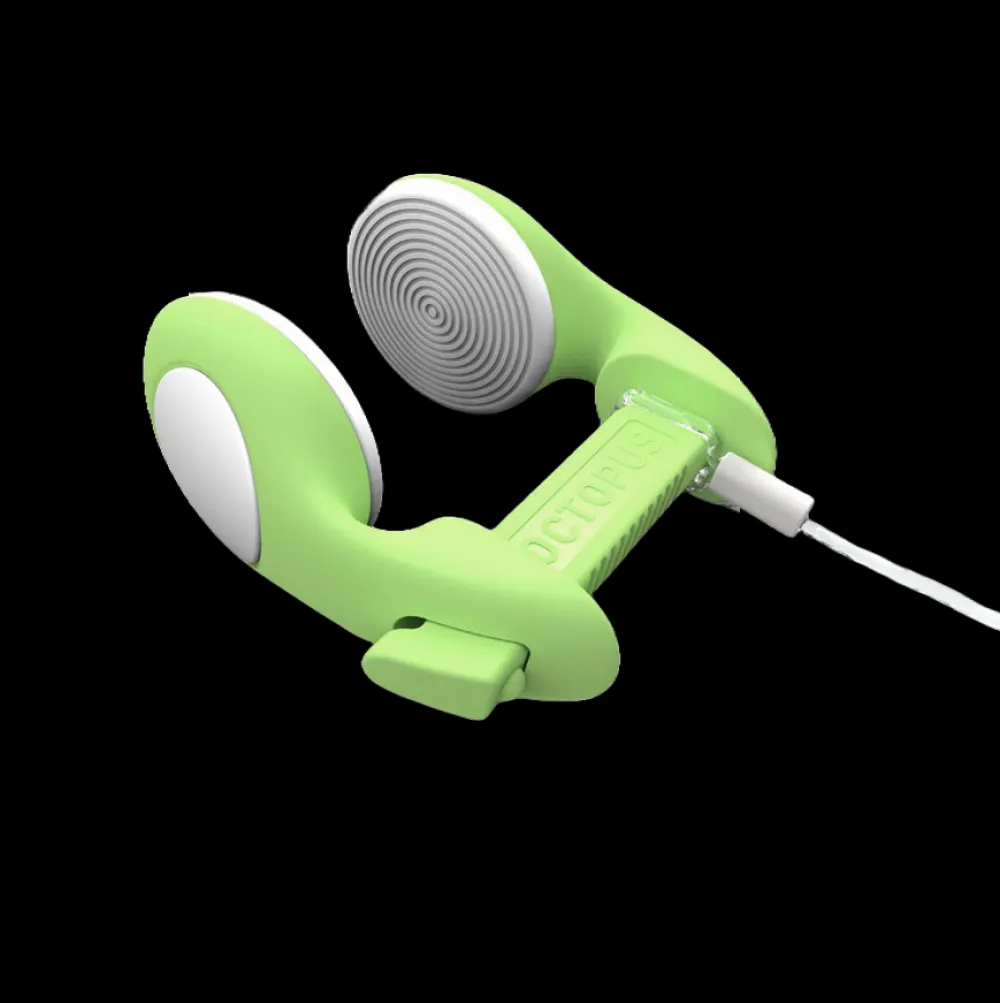OCTOPUS FREEDIVING Pince nez Classic Lime