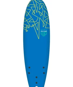 WAVE POWER Planche de surf en mousse Softy Blue/Teal 5'10