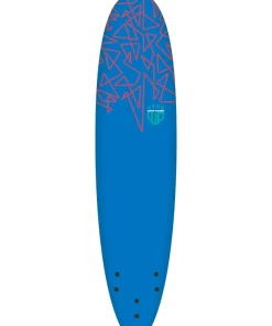 WAVE POWER Planche de surf en mousse Softy Blue/Teal 8'0