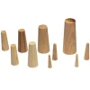 PLASTIMO jeu de 9 pinoches en bois Grands modèles