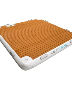 YACHTBEACH Plateforme gonflable bateau 2.05 Premium Teak