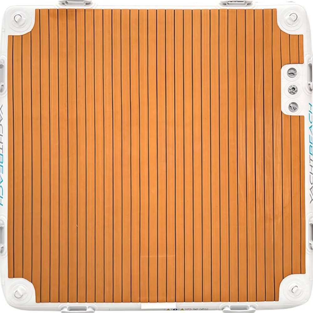 YACHTBEACH Plateforme gonflable bateau 2.05 Premium Teak