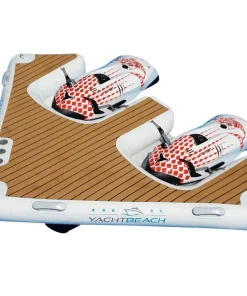 YACHTBEACH Plateforme gonflable bateau Duo scooter sous marin