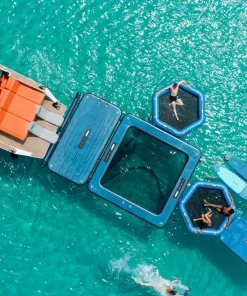 JOBE Plateforme Flottante Gonflable^Plateforme gonflable bateau Infinity Island