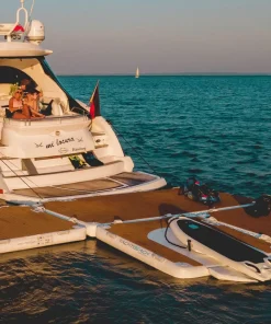 YACHTBEACH Plateforme Flottante Gonflable^Plateforme gonflable bateau en teak pour foil