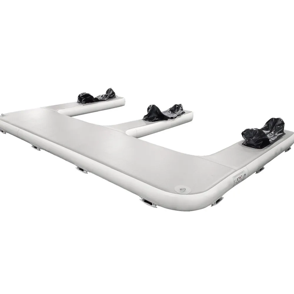 YACHTBEACH Plateforme Flottante Gonflable^Plateforme gonflable bateau jet ski Duo