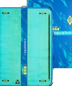 AQUATONE Plateforme Flottante Gonflable|Plateforme Bateau^Plateforme gonflable quai flottant Club 247x170x15cm 470L