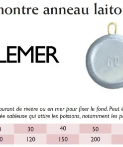 LEMER Plombs montre anneau laiton