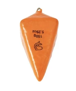 LEMER Plombs De Pêche / Bombettes / Buldos / Flotteurs|Plombs Carpe^Plombs Portugais Plastifiés Orange Fluo