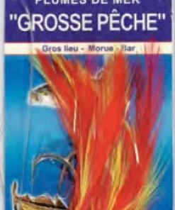 FLASHMER Leurres|Tous Les Produits^Plumes de Mer Grosse Pêche 3 Hameçons 1600 mm