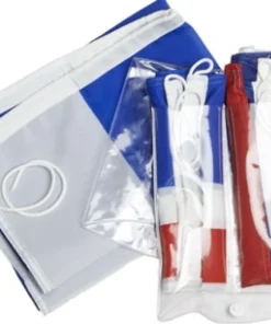PLASTIMO Pavillon Bateau^Pochette de Pavillons grande taille 40 x 60 cm