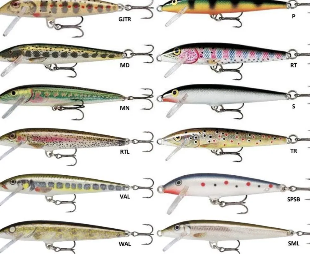 RAPALA Leurres Truite|Leurres Carnassier^Poisson nageur Original Flottant 5 cm 3 g