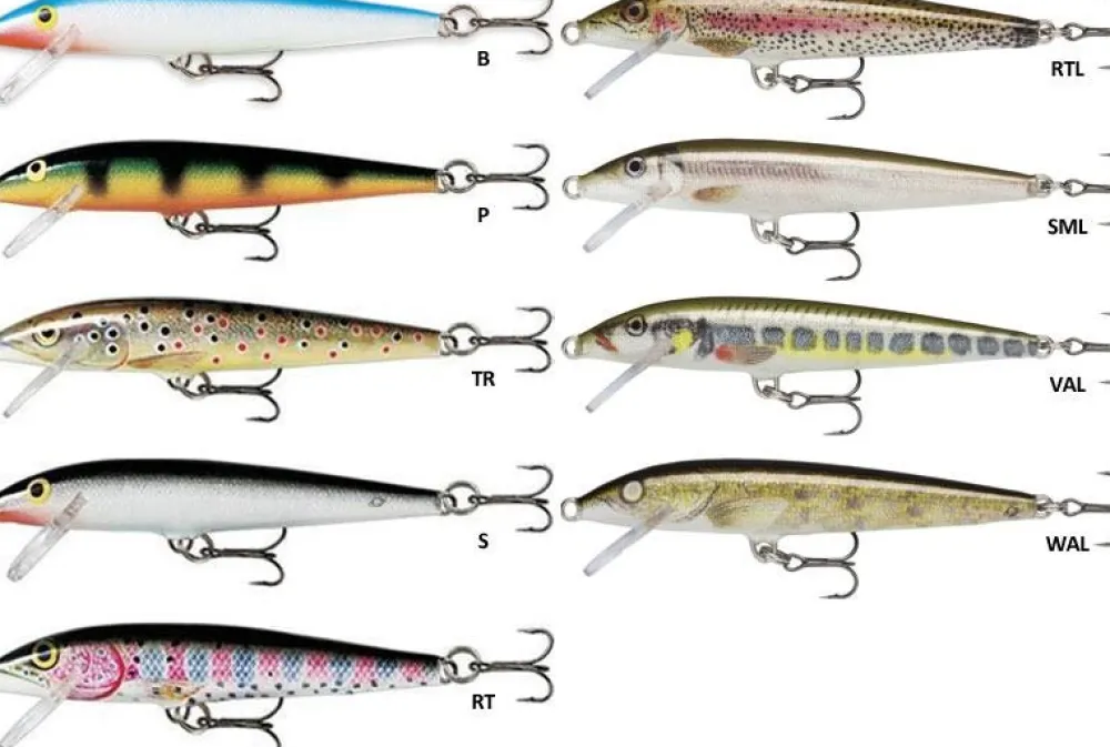 RAPALA Leurres|Leurres Truite^Poisson nageur Original Flottant 9 cm 5 g