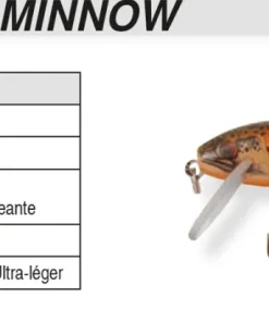 REBEL Poisson Nageur Jointed Minnow 4.7 cm