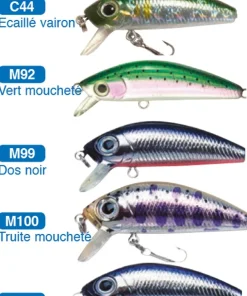 YO-ZURI Leurres Truite|Leurres Carnassier^Poissons nageurs L-Minnow 33