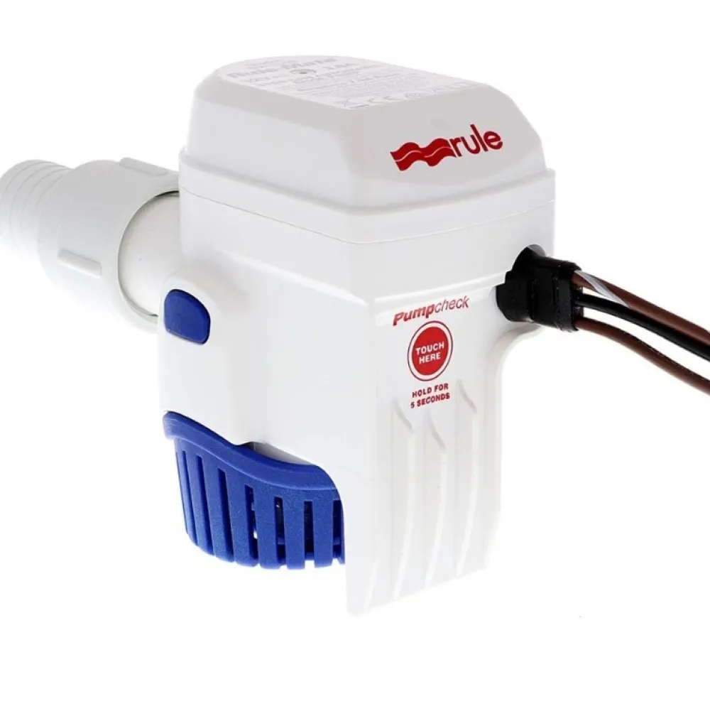 RULE Pompe De Cale Et Évacuation Douche^Pompe de cale automatique Mate 1100 12V