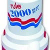 RULE Pompe De Cale Et Évacuation Douche|Pompes De Cale^Pompe de cale manuelle 2000 12V