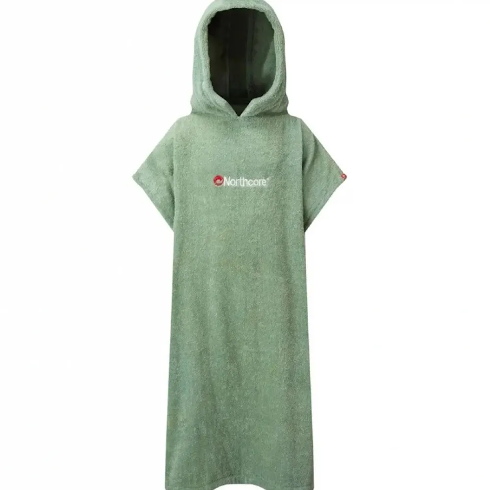 NORTHCORE Poncho / Après Session^Poncho de bain enfant Beach Basha Vert