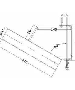 SEANOX Porte Canne|Portes Cannes / Tangons^Porte canne / tangon grand modèle