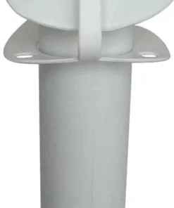 PLASTIMO Porte Canne|Portes Cannes / Tangons^Porte canne polyéthylène + bouchon blanc encastré