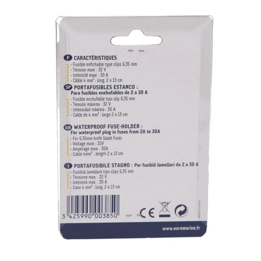 VDM Porte fusible étanche