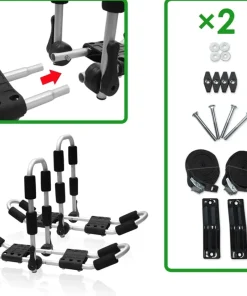 ROCKSIDE Transport Et Stockage Canoë-Kayak|Transport Et Stockage Canoë^Porte kayak T rack double