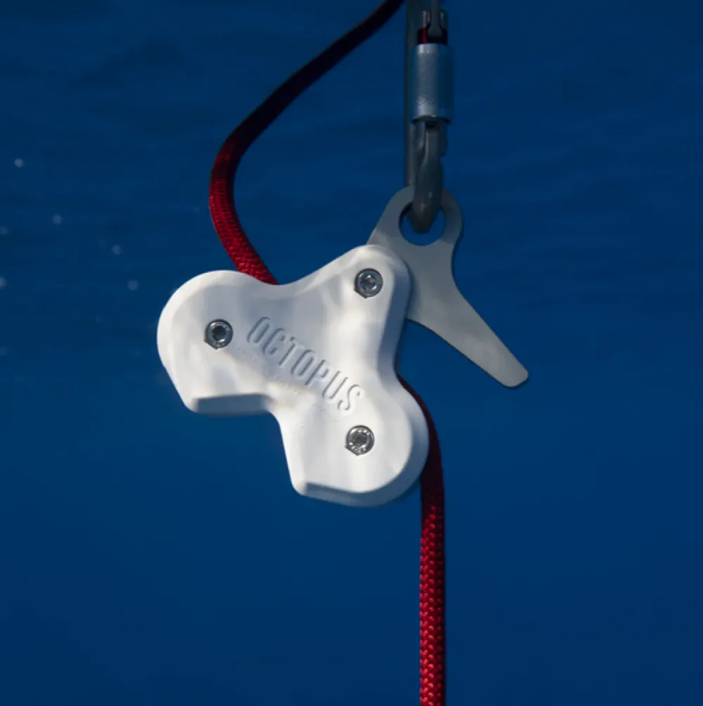 OCTOPUS FREEDIVING Poulie d'apnée XL Pulling Systeme Bleu