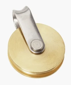 BARTON MARINE Poulie laiton Barton anneau fixe pour câble 5 mm