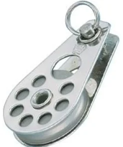WICHARD Poulie simple inox pour câble