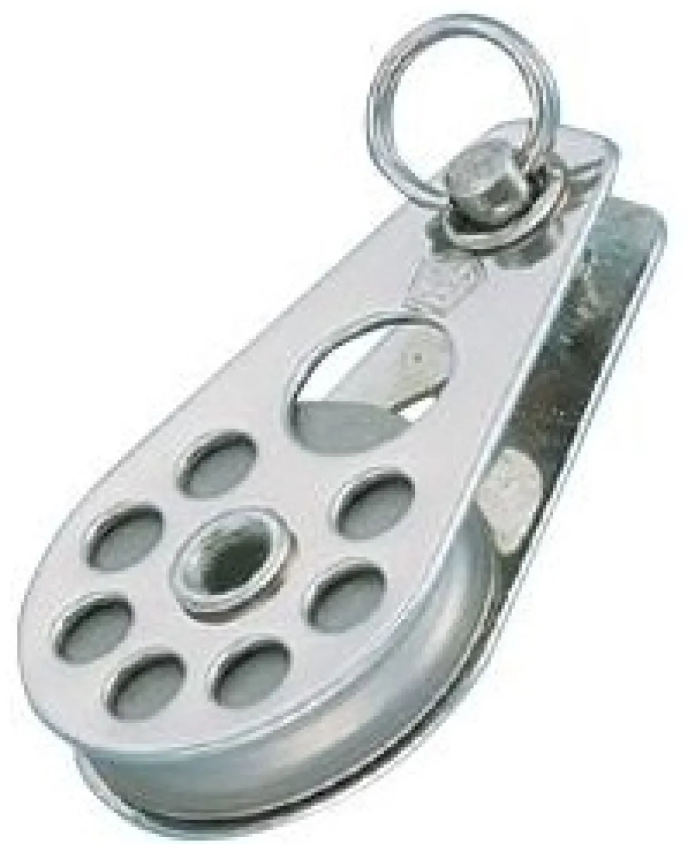 WICHARD Poulie simple inox pour câble